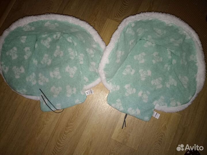 Санки для двойни с колёсами