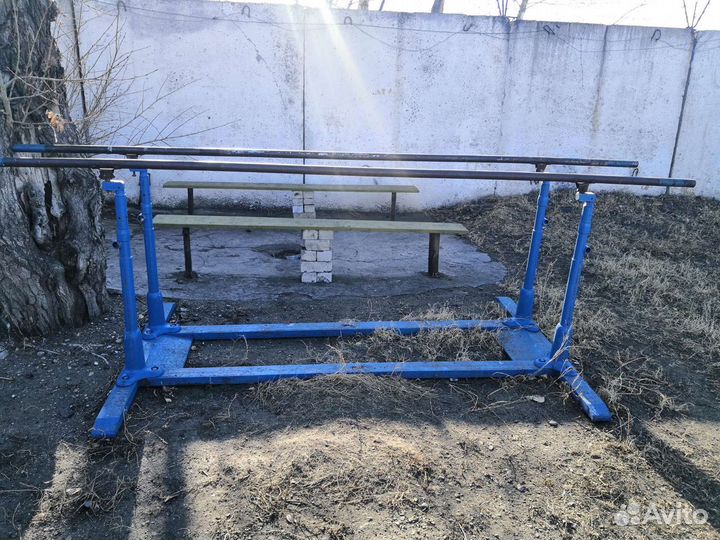 Турник брусья напольный