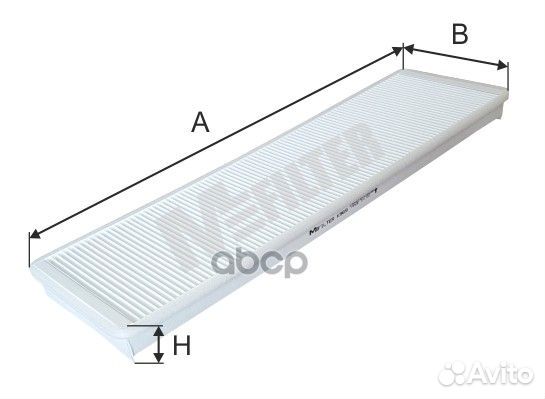 Фильтр кабины MB Atego 33x157x570