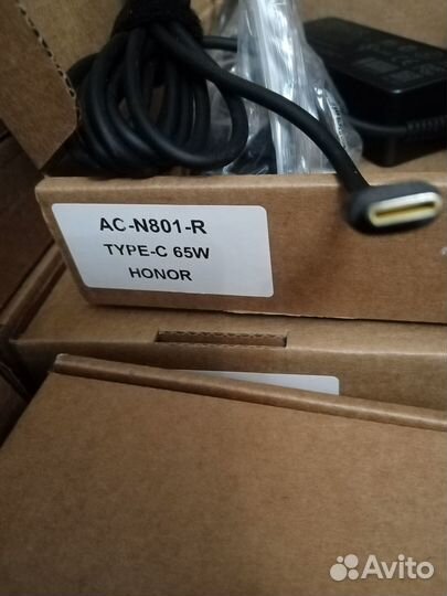 Блок питания type-C 65w для ноутбуков