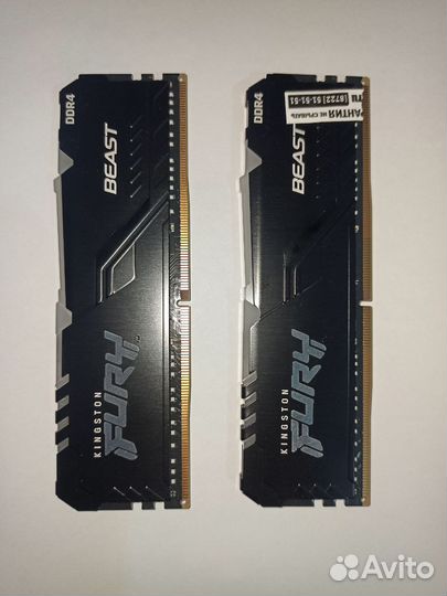 Ram ddr4 16Гб
