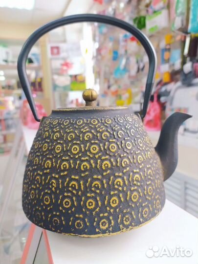 Заварочный чайник чугунный 1400мл