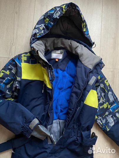 Зимний комбинезон для мальчика рост 134