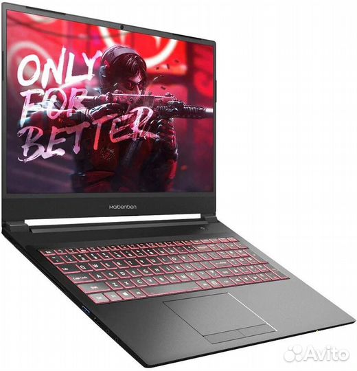 Новый игровой ноутбук Maibenben X556 гарантия
