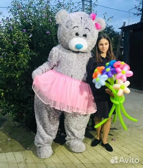 Ростовые куклы Мишка Тедди Праздник Поздравление