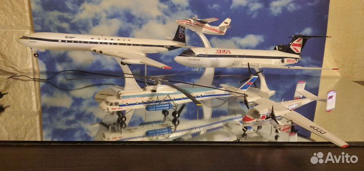 Модели самолетов Пластикарт Коллекция