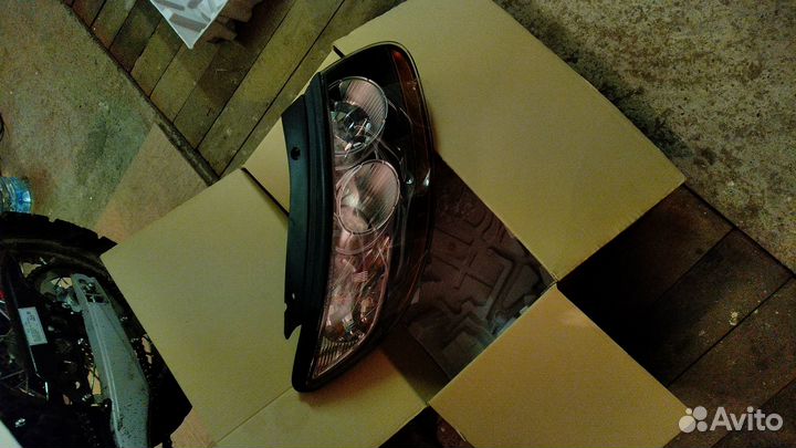 Фара правая на хендай Санта фе 2011 года