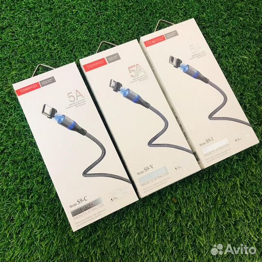 Магнитный Кабель Быстрая зарядка 5A 1m