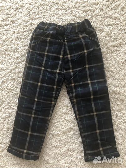 Утепленные брюки для мальчика
