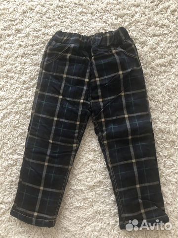 Утепленные брюки для мальчика