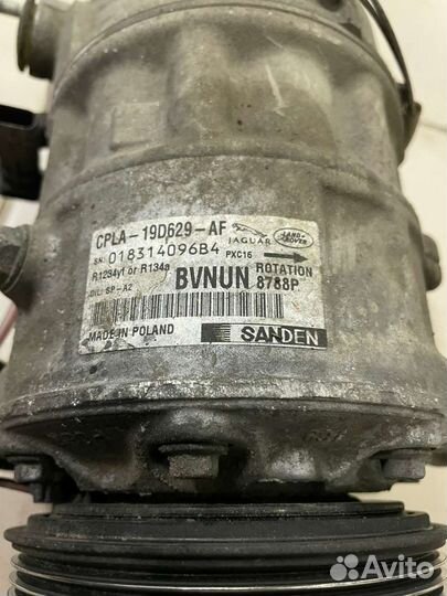Компрессор кондиционера Range Rover, Jaguar 3,0D
