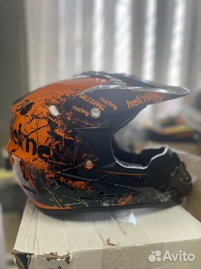 Мотошлем кроссовый