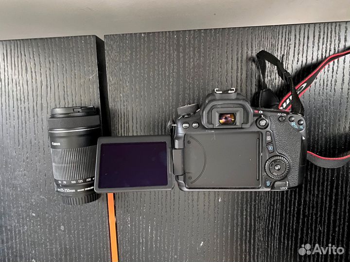 Canon EOS 70D Digital SLR Camera+18-55mm+55-250mm