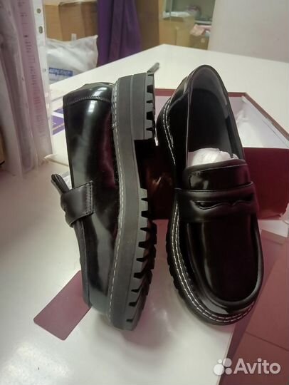 Лоферы натуральная кожа 36