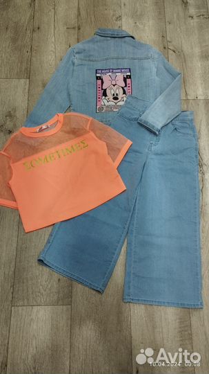 Одежда на девочку р-р 140