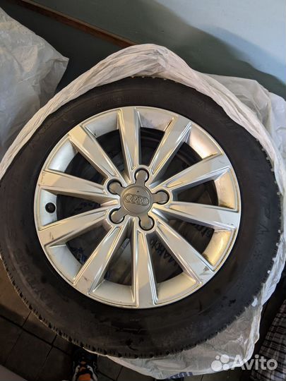 Оригинальные диски Audi A3 с резиной