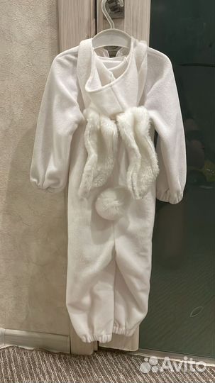 Карнавальный костюм зайчика 92