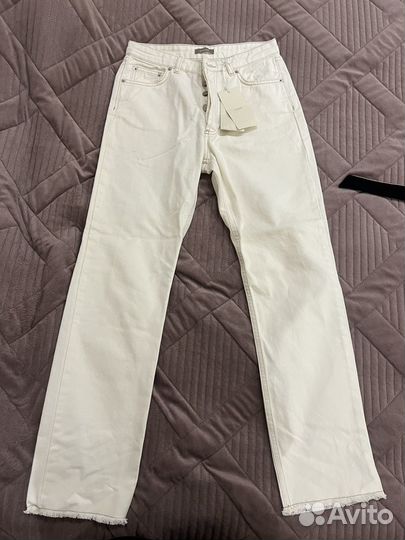 Женские новые джинсы 12 storeez молочного цвета