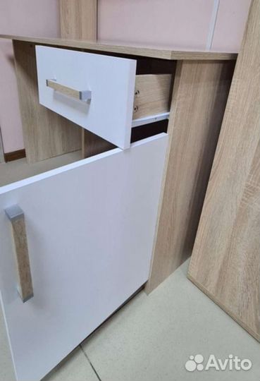 Стол компьютерный Квартет 10 дуб сонома