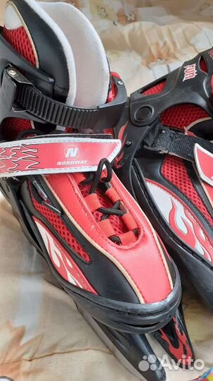 Коньки хокейные б/у раздвижные раз.34-37