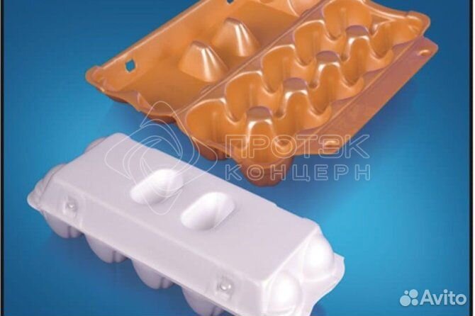 Упаковка для яиц куриных вспененная UE-10