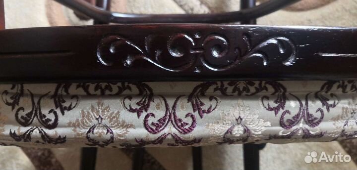 Стул деревянный венский мягкий антикварный