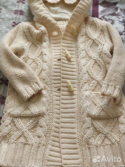 Вязаная кофта для девочки