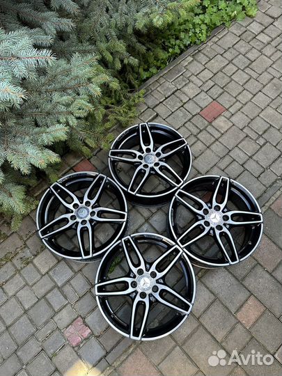 Оригинальные диски mercedes r18 5:112