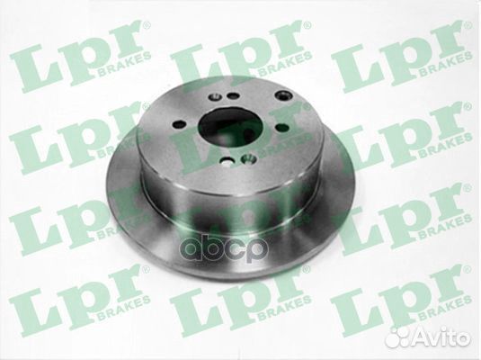 Диск тормозной H2019P Lpr