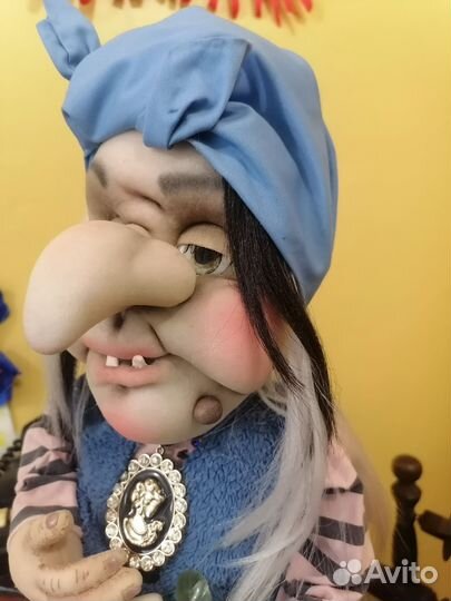 Текстильная интерьерная кукла