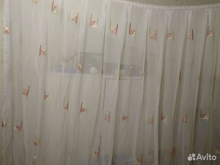 Комплект шторы и тюль