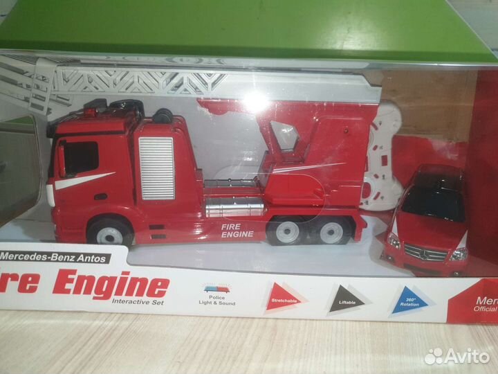 Игрушка пожарная машина