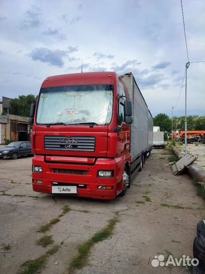 MAN TGA 26.390 с прицепом, 2007