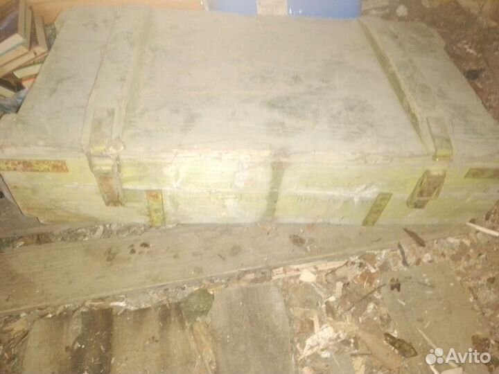 Ящик деревянный военный