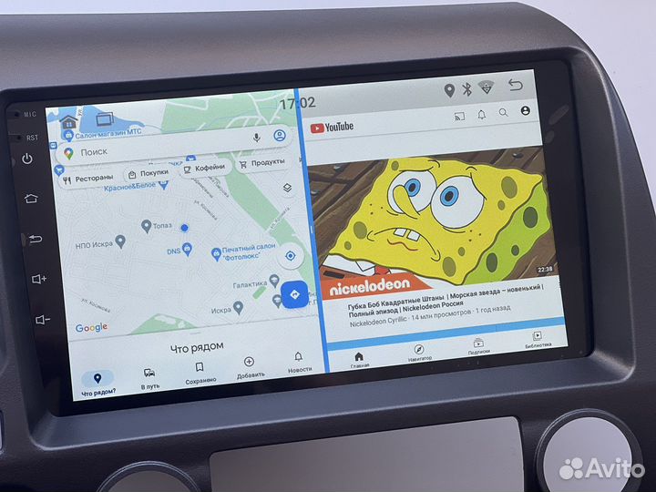 Магнитола Honda Civic 8 FK FN FD 2005-2012 4D