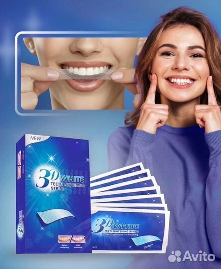 Отбеливающие полоски для зубов оригинал