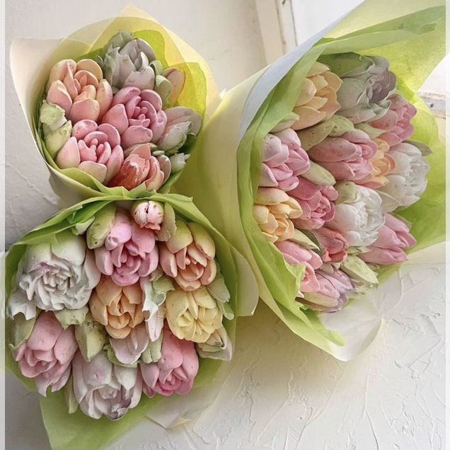 Букет из зефира