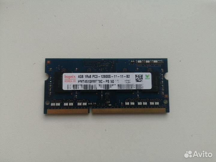 8 Gb, 4 Gb DDR3 1600Mhz