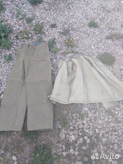 Спец одежда брезентовая СССР