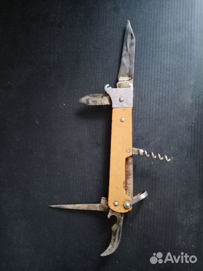 Нож охотничий складной СССР