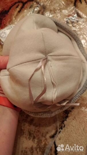 Шапка зимняя для девочки 50 новая