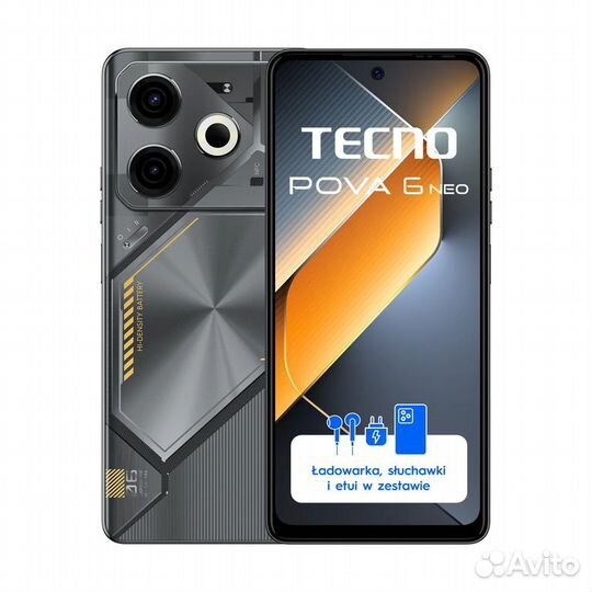 Tecno Pova 6 Neo, 8/256 ГБ