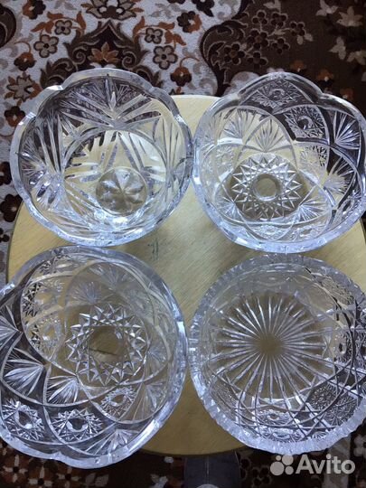 Салатники хрустальные СССР