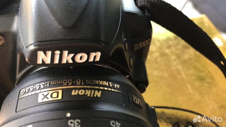 Фотоаппарат Nikon d3100 и подарок объектив Зенит