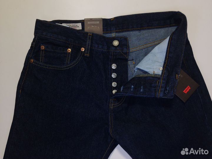 Джинсы Супер Levi's 501 хлопок Пакист L:32 W:30-38