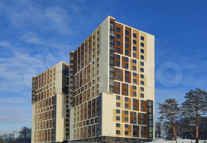 2-к. квартира, 51,4 м², 11/17 эт.