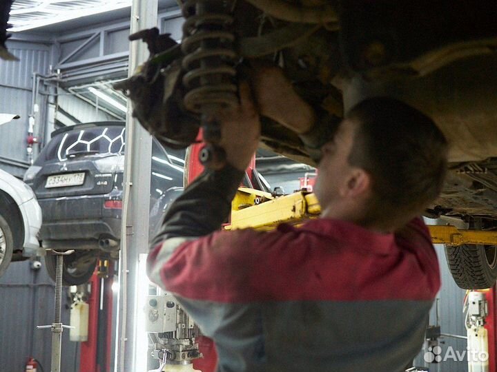 Замена пружин подвески