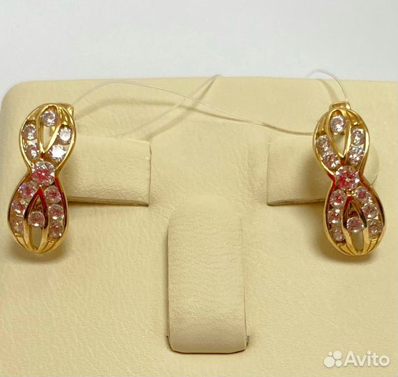Золотые серьги