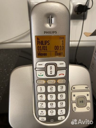 Телефон dect Philips XL3951S с автоответчиком