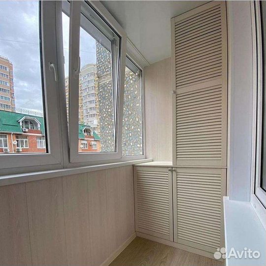 Обшивка, Остекление балконов и лоджий